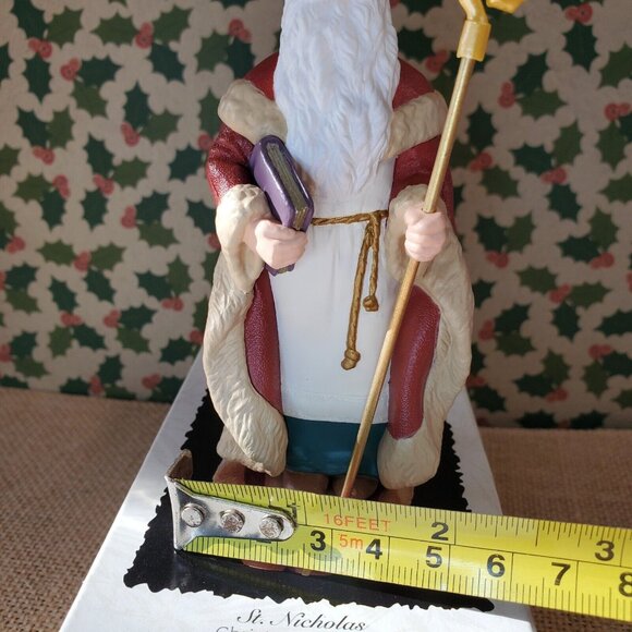 1995 Hallmark Keepsake Ornament St Nicholas Collect Series #1 Christmas Visitors - Picture 12 of 13